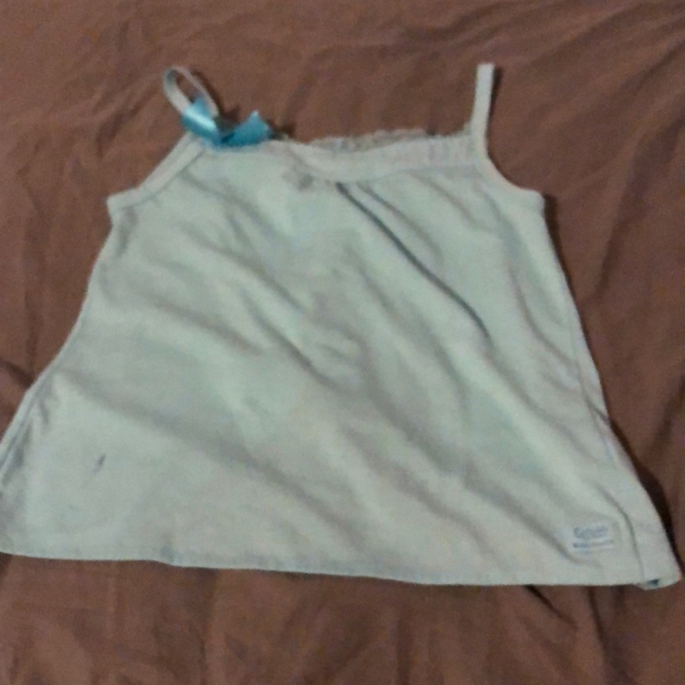 Blue tank top